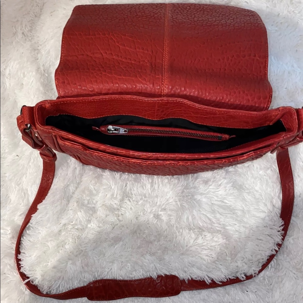 Alexander Wang Red Leather Studded Lia Shoulder B… - image 5